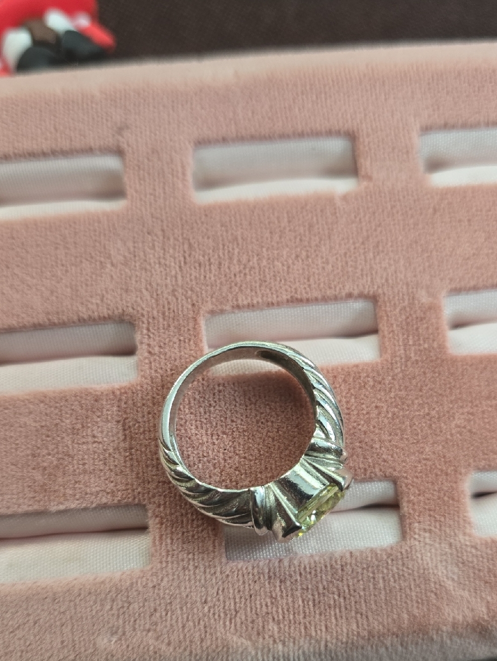 Light Yellow Stone Ring - Picture 2 of 5